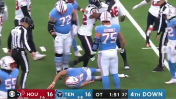 Will Levis Suffers Scary-Looking Leg Injury, Is Somehow Able To Walk It Off