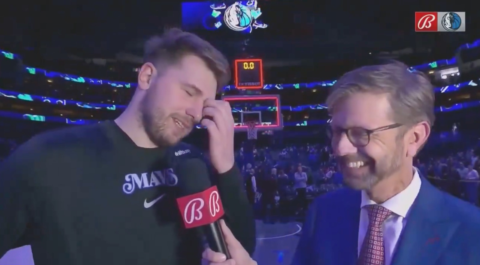 Luka Doncic apologizes in postgame interview