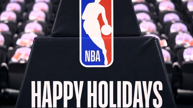 NBA Christmas logo