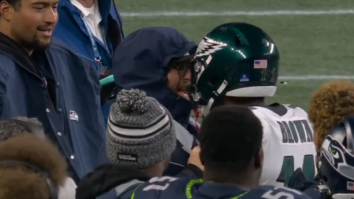 Seahawks Staffer Shoulder Bumps Eagles’ AJ Brown And Things Got Heated On The Sidelines
