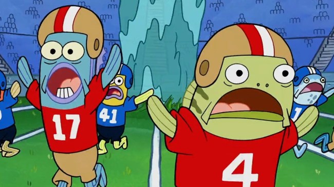 Spongebob football team