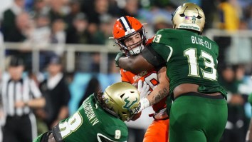 Syracuse Mocked By USF Head Coach On ESPN After Starting Tight End At QB During 45-0 Boca Raton Bowl Blowout