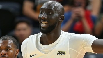 Tacko Fall Sends Defender Into Another Dimension With Vicious Poster Dunk
