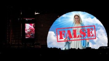 Video Depicting Virgin Mary Projected On The Las Vegas ‘Sphere’ Goes Viral Despite Being Fake
