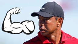 Tiger Woods Arrives To Final Round Of Hero World Challenge Looking Like Absolute Hoss In Cutoff Shirt