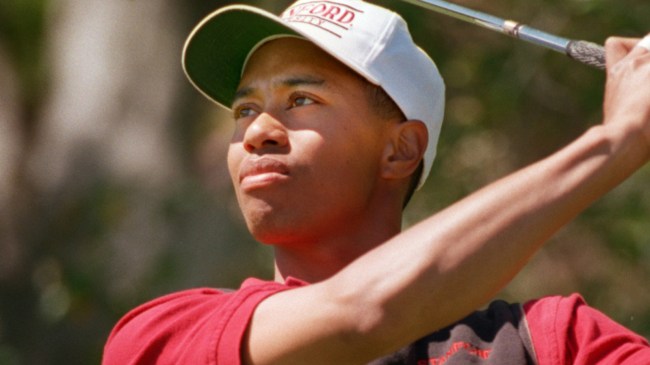 Tiger Woods at Stanford