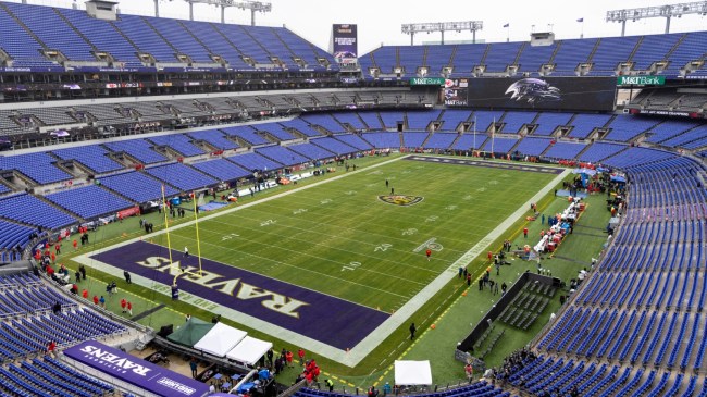A view of M&T Bank Stadium in Baltimore.