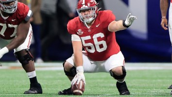 Alabama Center Seemingly Changed Final Play Against Michigan In Rose Bowl