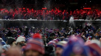 NFL World Wants Buffalo Bills Flagged When Fans Throw Snowballs At Opposing WRs