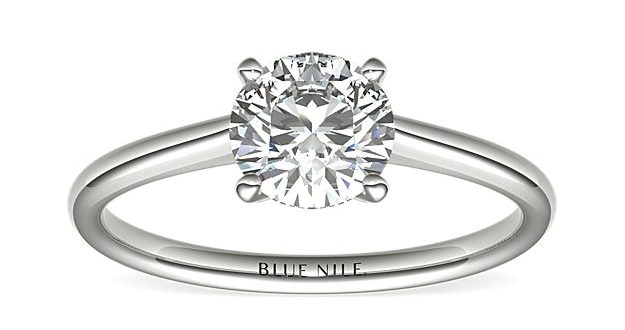 Blue Nile Solitaire Engagement Ring