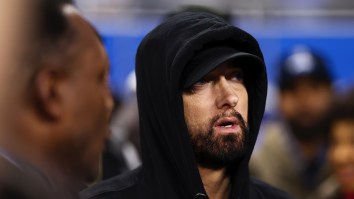 Eminem Gives San Francisco 49ers Fans Double Birds At NFC Championship Game