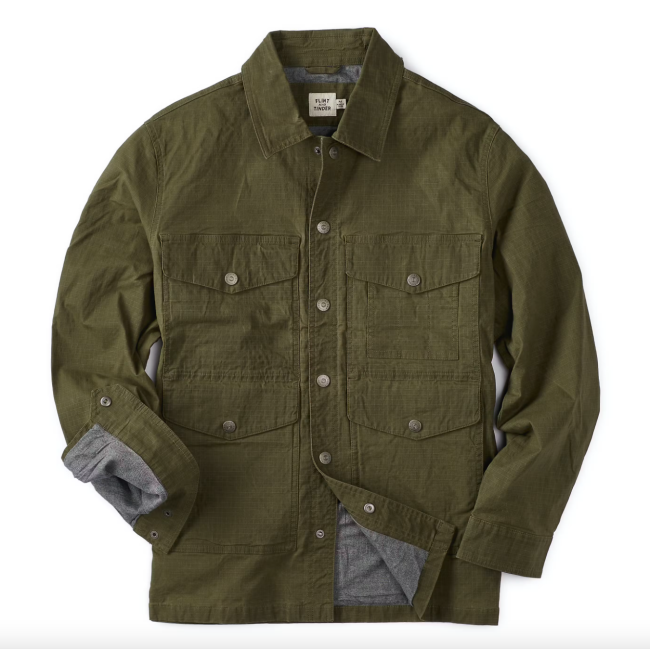 Flint and Tinder Stretch Ripstop Waxed Field Jacket
