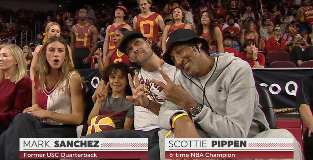 Mark Sanchez Scottie Pippen USC
