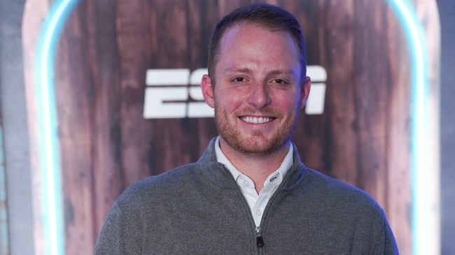 ESPN personality Greg McElroy poses for a photo.
