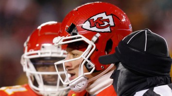 Manufacturer Issues Statement About Patrick Mahomes’ Helmet Shattering