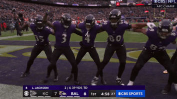 Ravens Troll Taylor Swift With TD Celebration During AFC Championship Game