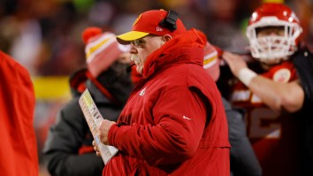 Viral Image Of Andy Reid With Icicle-Filled Mustache Shows Just How Insanely Cold It Is In Kansas City