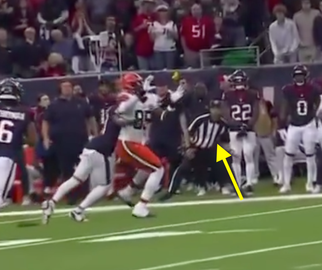 Browns Texans Pass Interference