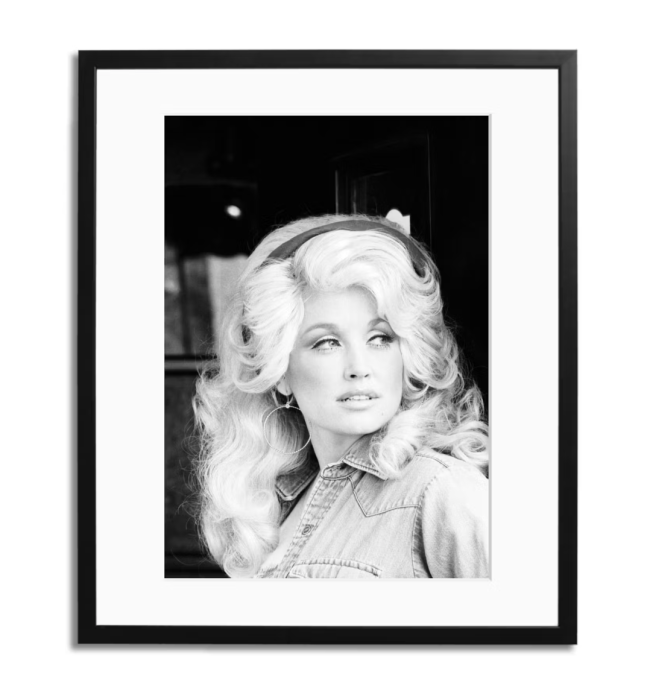 Sonic Editions Dolly Parton Framed Print