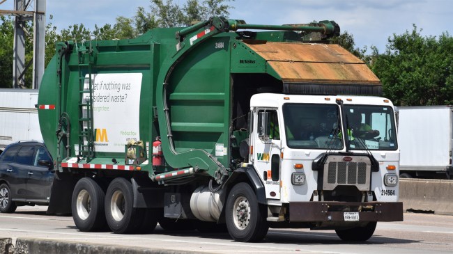 Waste Management Garbage Truck