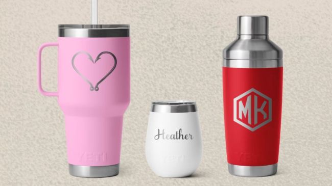 Shop custom YETI mugs for Valentine's Day