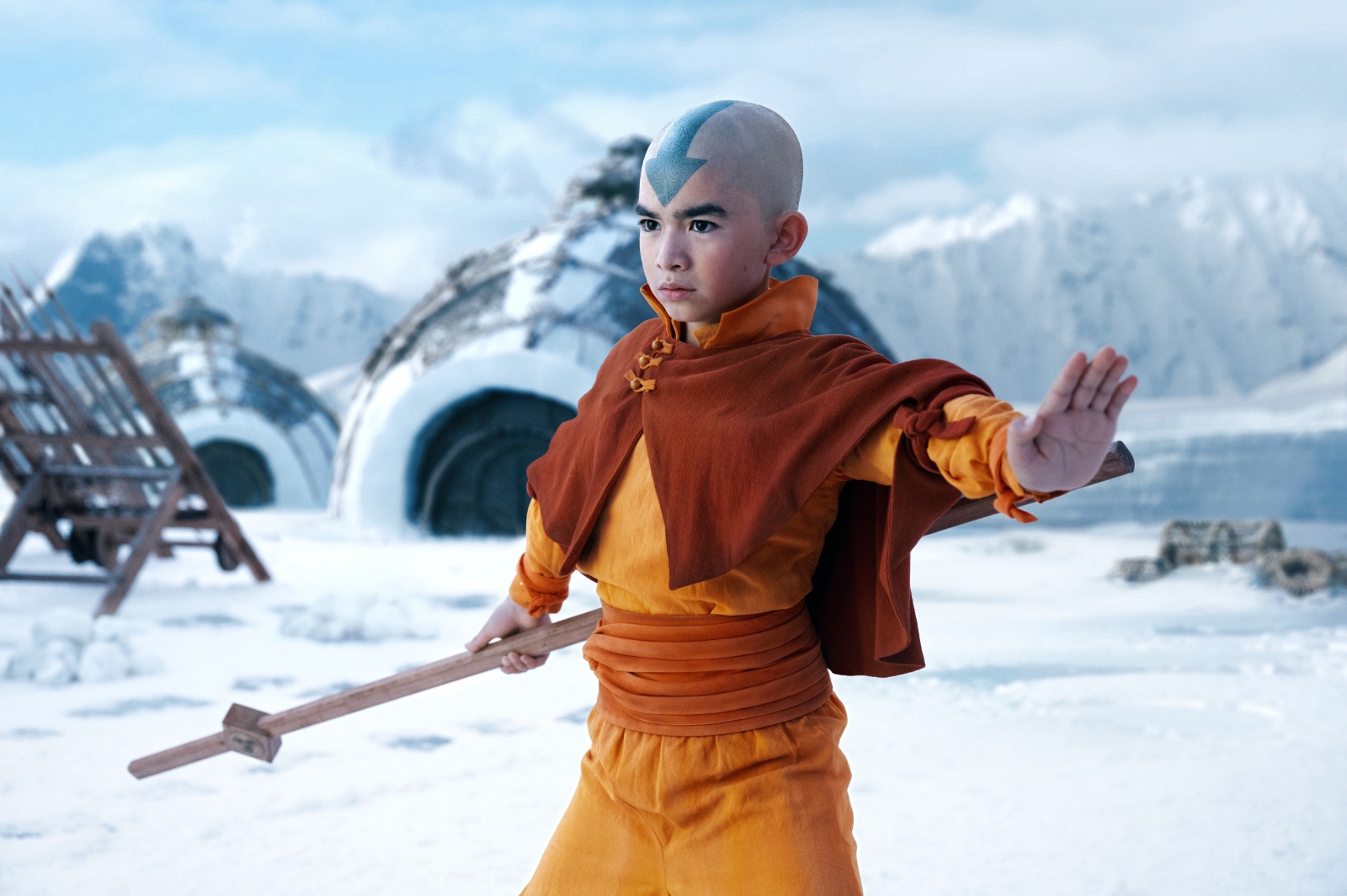 Live action Avatar: The Last Airbender Aang