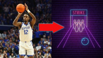 Kentucky Basketball’s Leading Scorer Pulls Up To Bowling Alley Just Hours After Dropping 21 In Win