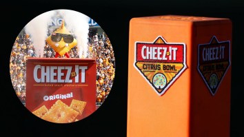 Cheez-It Mascot Makes Desperate Plea To Avoid Gruesome And Untimely Death At Citrus Bowl