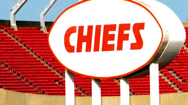 chiefs sign at arrowhead stadium in kansas city