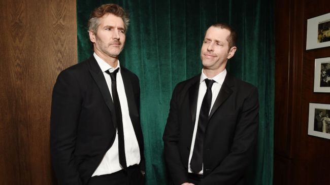 david benioff and db weiss in suits