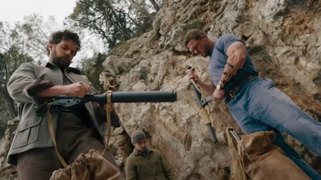 henry cavill and alan ritchson in ungentlemanly warfare