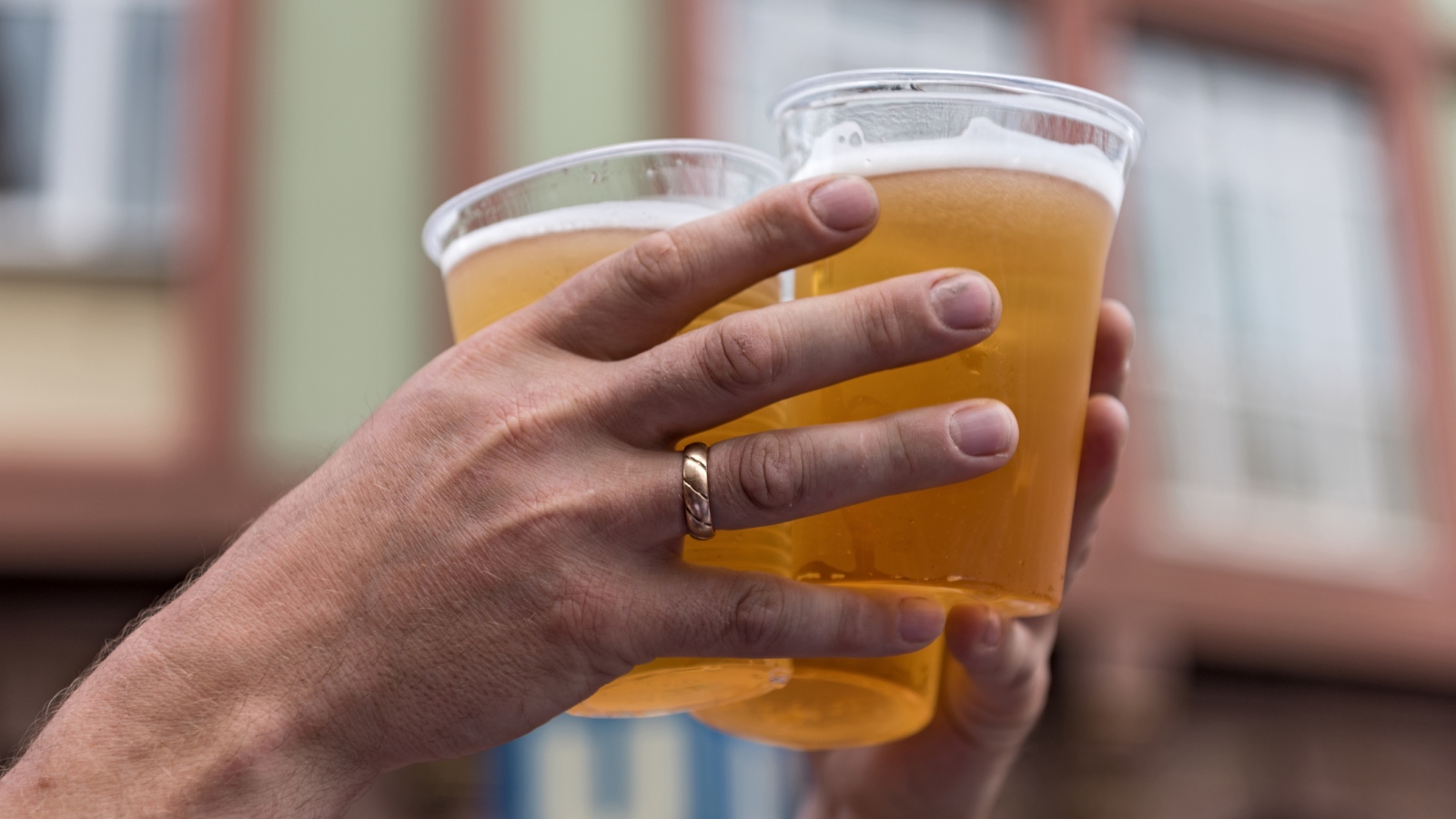 Cricket Fan Chugs BackToBack Drinks On Jumbotron