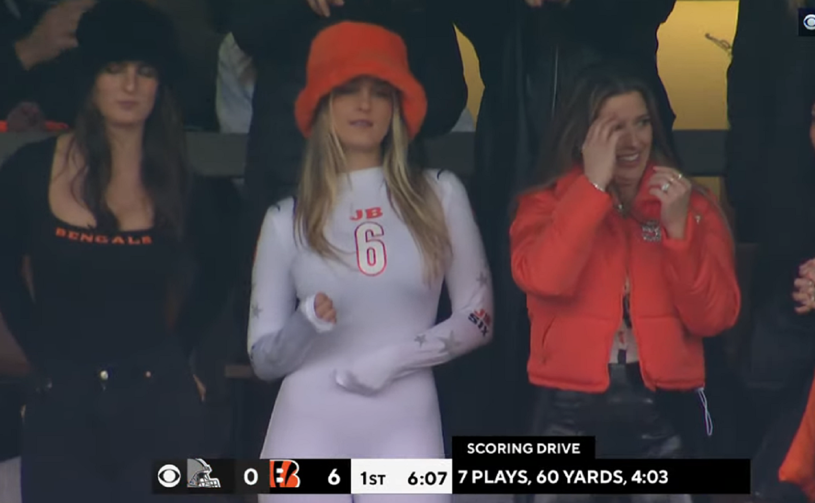 Jake Browning's Girlfriend Goes Viral At BrownsBengals Game BroBible