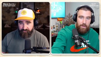 Jason And Travis Kelce Discuss Breaking Jerry Rice’s Record, Andy Reid And Taylor Sharing A Moment, And More