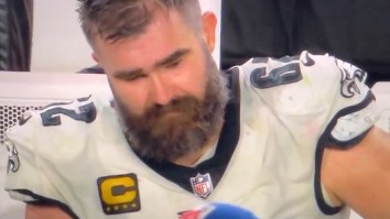 A New Jason Kelce Meme Has Exploded And So Many People Are Catching Strays From It