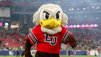 UPDATE: Liberty Mascot Calls Us Out, Has Fun Clarifying That Viral Story Is Not What It Appears