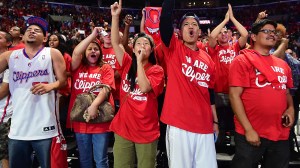Los Angeles Clippers fans