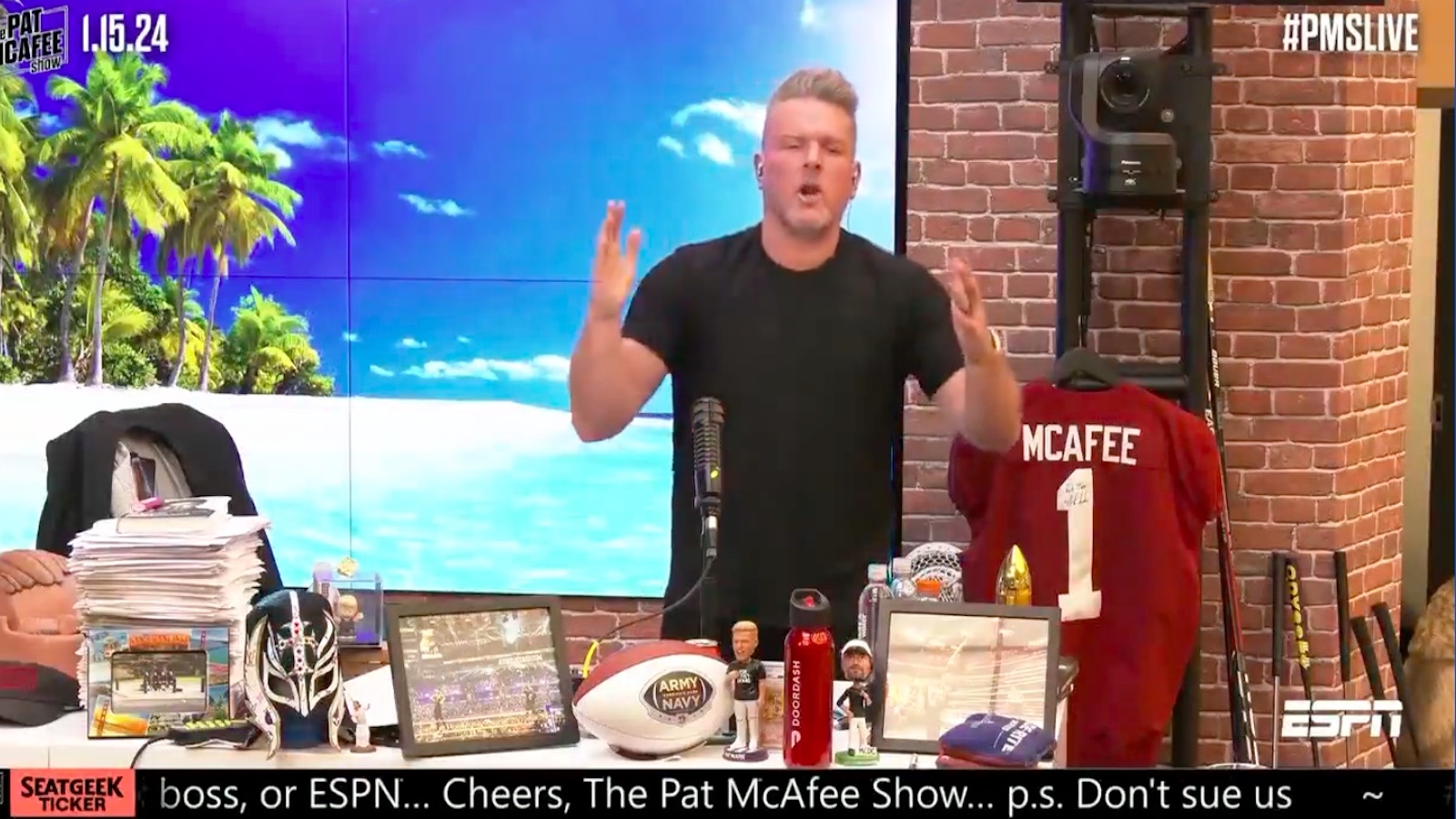 Pat McAfee Impersonates MLK's 'I Have A Dream' Speech (Video)