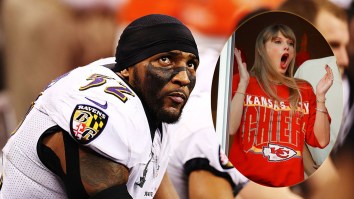 Ray Lewis Vows To ‘Bang’ Taylor Swift In Electric (But Ill-Worded) Pump-Up Speech At Ravens Tailgate