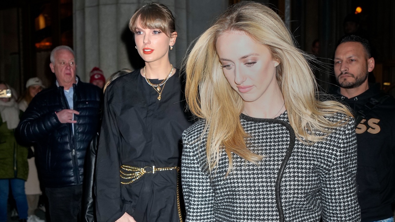 Brittany Mahomes, Taylor Swift Out In NYC Ahead Of AFCCG