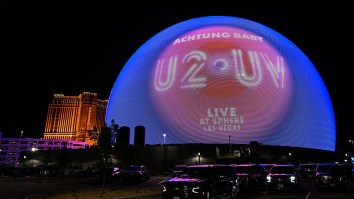 Dazzling Drone Video Flies Across The Sphere In Las Vegas During U2’s Encore Performance