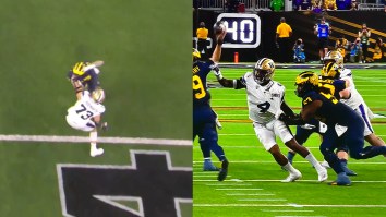 Michigan Gets Away With Egregious Holding After Questionable Call On Washington Negates Big Play