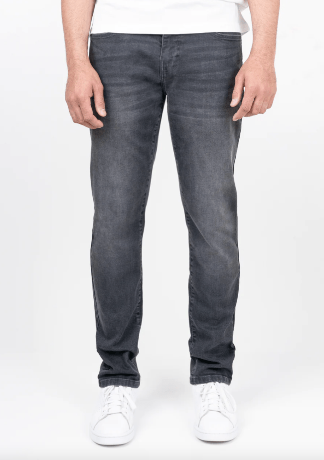 Brisk Charcoal Grey Slim Fit Lift Jeans