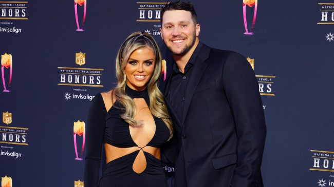 Brittany Williams and Josh Allen attend the 2022 NFL Honors