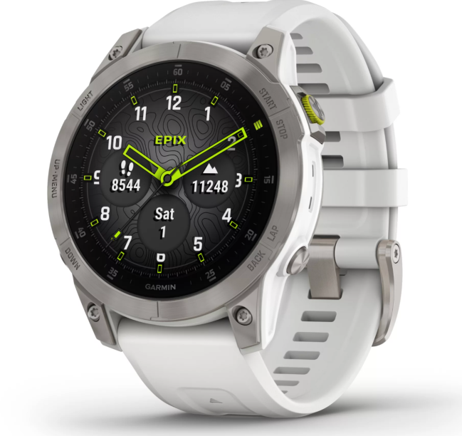 Garmin epix (Gen 2) Sapphire Smartwatch on sale at Dick's Sporting Goods