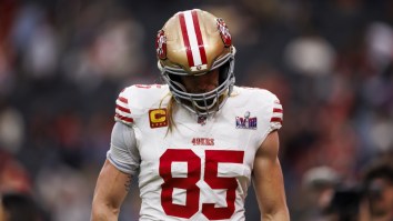 Hot Mic Catches George Kittle Joking With Chiefs Player Instead Of Recovering 49ers Fumble