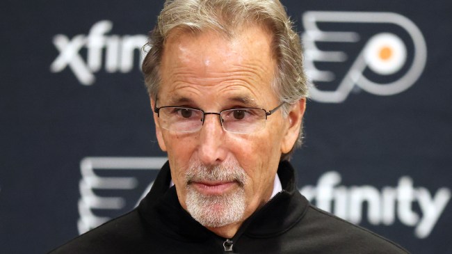 Flyers head coach John Tortorella