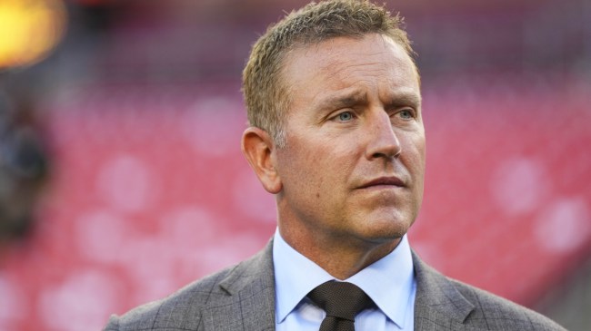 Kirk Herbstreit before a TNF matchup between the Commander and Bears.