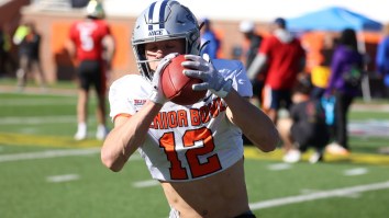 Senior Bowl Star Luke McCaffrey In Contact With Patriots But Teases Preferred NFL Landing Spot