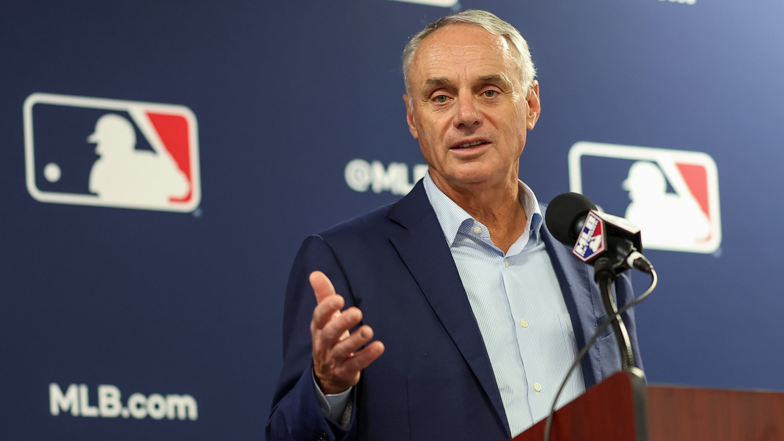 MLB Commish Rob Manfred Has Absurd Suggestion For A’s Fans